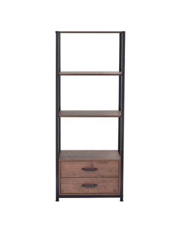 4-Tier Bookshelf Simple Bookcase Standing Shelf Unit Storage Organizer