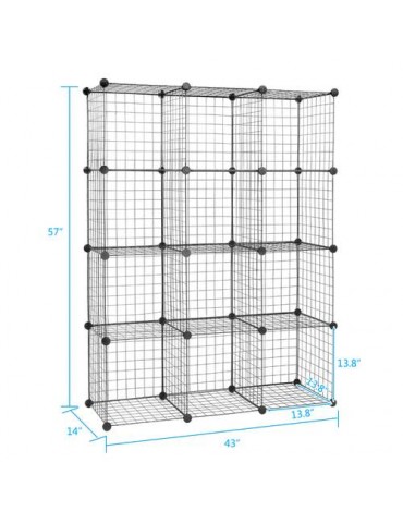 12 Cube Cube Storage Storage Shelves Storage Origami Shelves Organizer Bookcase