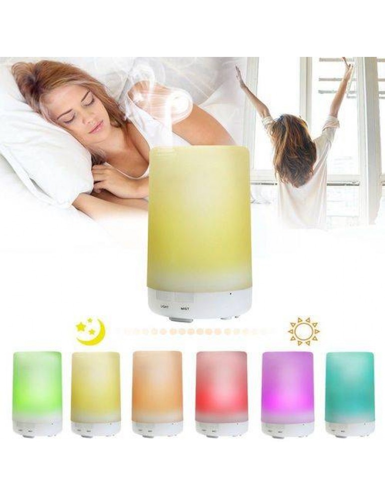LED Ultrasonic Humidifier Air Purifier Essential Oil Aroma Diffuser Aromatherapy