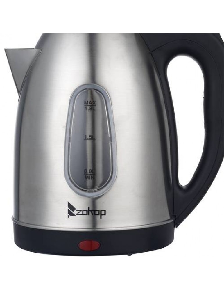 220V 2000W 1.8L Stainless Steel Electric Kettle with Water Window